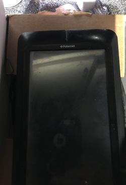 7 inch tablet- used. Works .