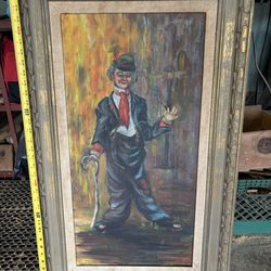Clown painting