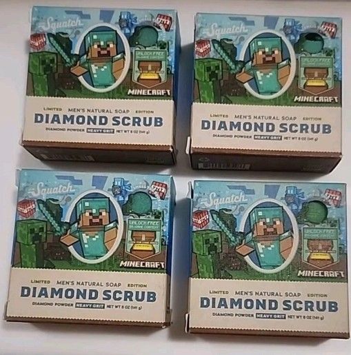 Minecraft DIAMOND SOAP Dr. Squatch