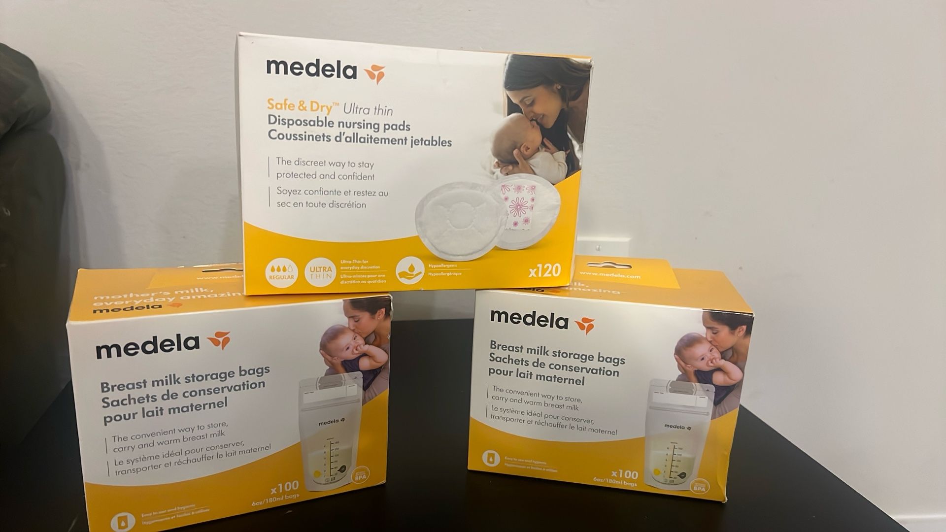 Breast milk storage Bags / Nursing Pads