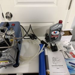 4500 PSI Yong Heng Air Compressor + M50 Filter Kit (PCP Airgun / Paintball / SCBA)