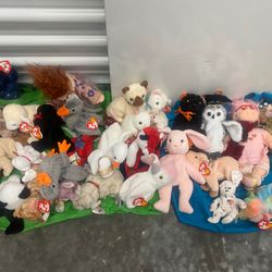 Ty Beanie Babies Almost All with Hang Tags! Selection See Pics
