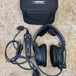 Bose A20 ANR Aviation Headset Dual GA Plug With Bluetooth