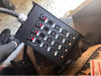 Seismic Audio - SALS-12x4x50 - 12 Channel 50' Pro Stage XLR Snake Cable (XLR & 1/4" TRS Returns) for Recording, Stage, Studio use