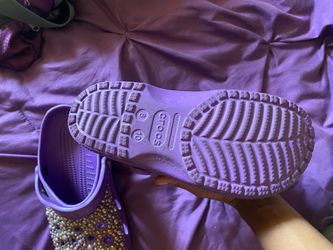 Purple crocs women
