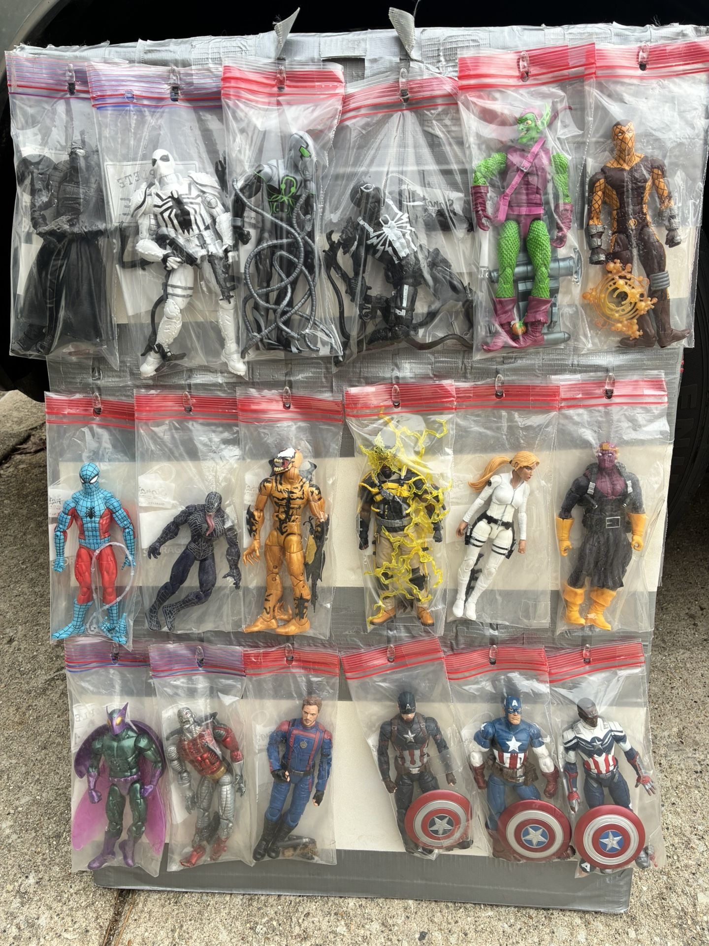 Loose Spiderman Figures