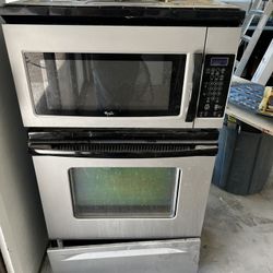 Microwave And Stove