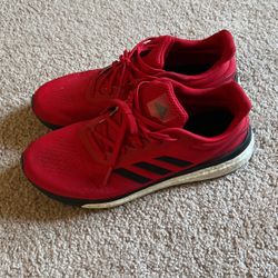 Red Adidas Shoes 