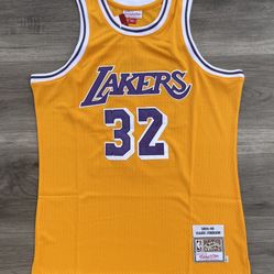 Magic Johnson Lakers Jersey 