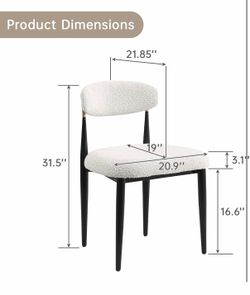 4 Brand new dining chairs