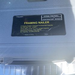 Framing nailer