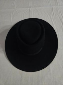 Black fur felt hat mens