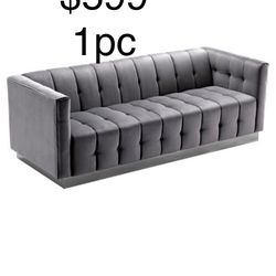 Couch or sofa Aviv Sofa Grey NEW IN BOX (DELIVERY AVAILABLE)