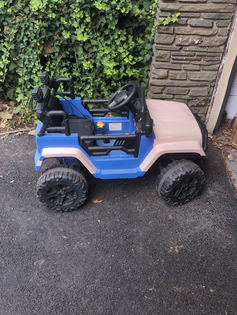 Electric Kids Jeep