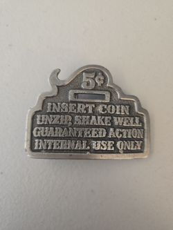 Funny vintage belt buckle