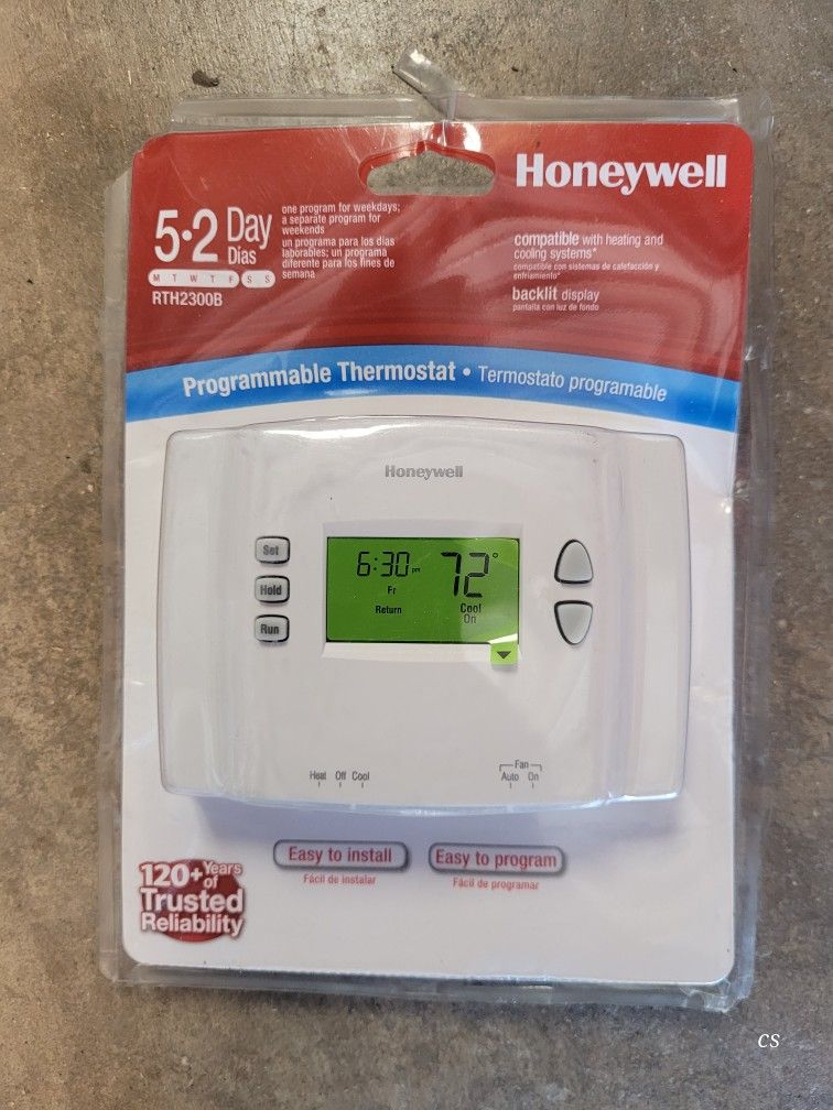 Honeywell  RTH2300B 5-2 Day 
 Programmable Thermostat