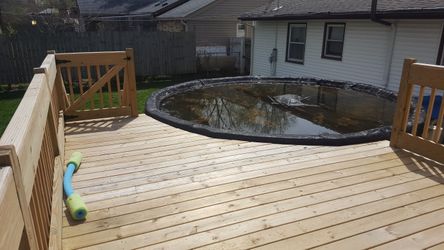 FREE DECKS PORCHES FENCES AND PERGOLAS ESTIMATES