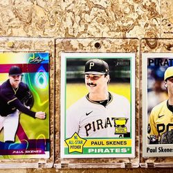 Paul Skenes Rookie Card Lot With Graded Included 