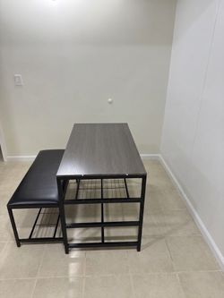 Table and Bench