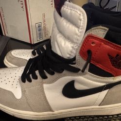 Size 9 - Jordan 1 Retro High OG Smoke Gray 2020