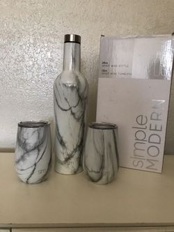 Water & Wine Bottles