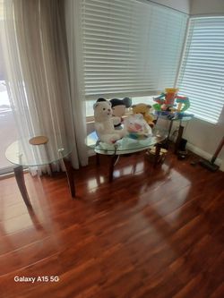 3-Piece Glass Table Set