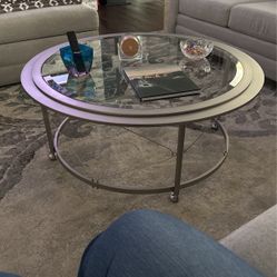 Glass Coffee Table - Round 