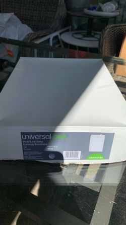 Catalog Envelope peel seal strip