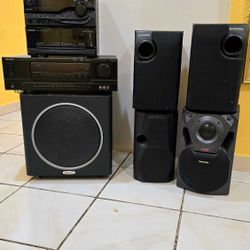 Home stereo sound system, Must Go*
