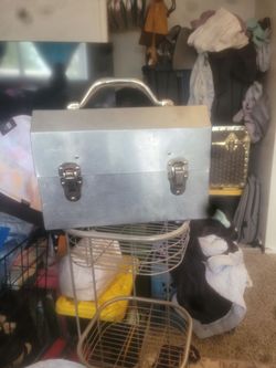 Vintage L. May Mfg Miner's lunchbox