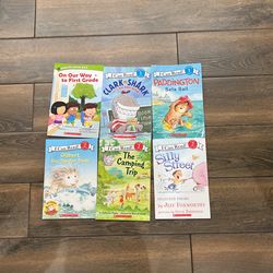 Scholastic Level 1 & 2 Reading Books