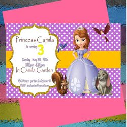 Birthday party invitation
