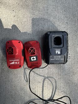 Drill Battery And Charger 