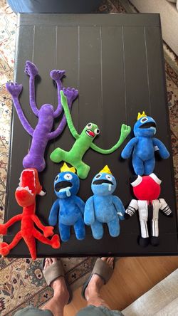 Rainbow Friends Plush Toy Set of 6