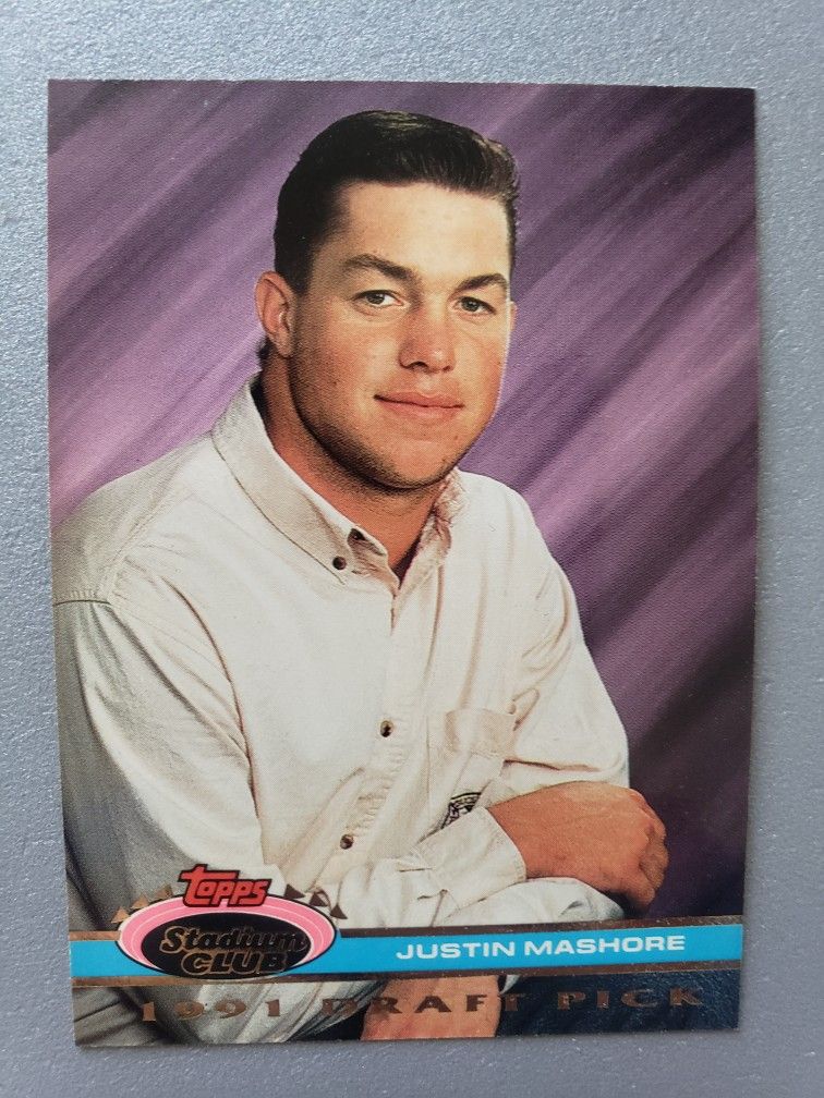 1992 Stadium Club 🏟 Dome Justin Mayshore