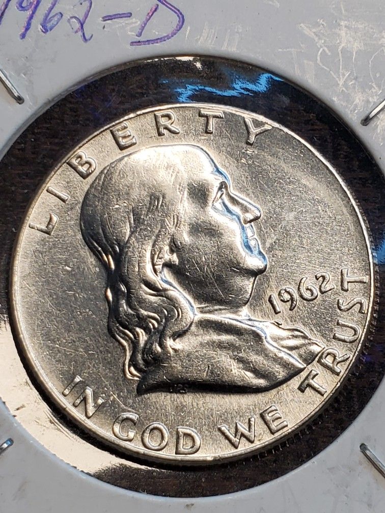 1962 D Franklin Half Dollar