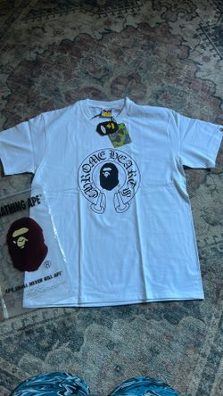 Bathing ape x crome heart  t shirt