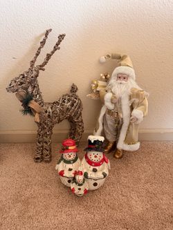 Christmas Holiday Decoration Set of 3