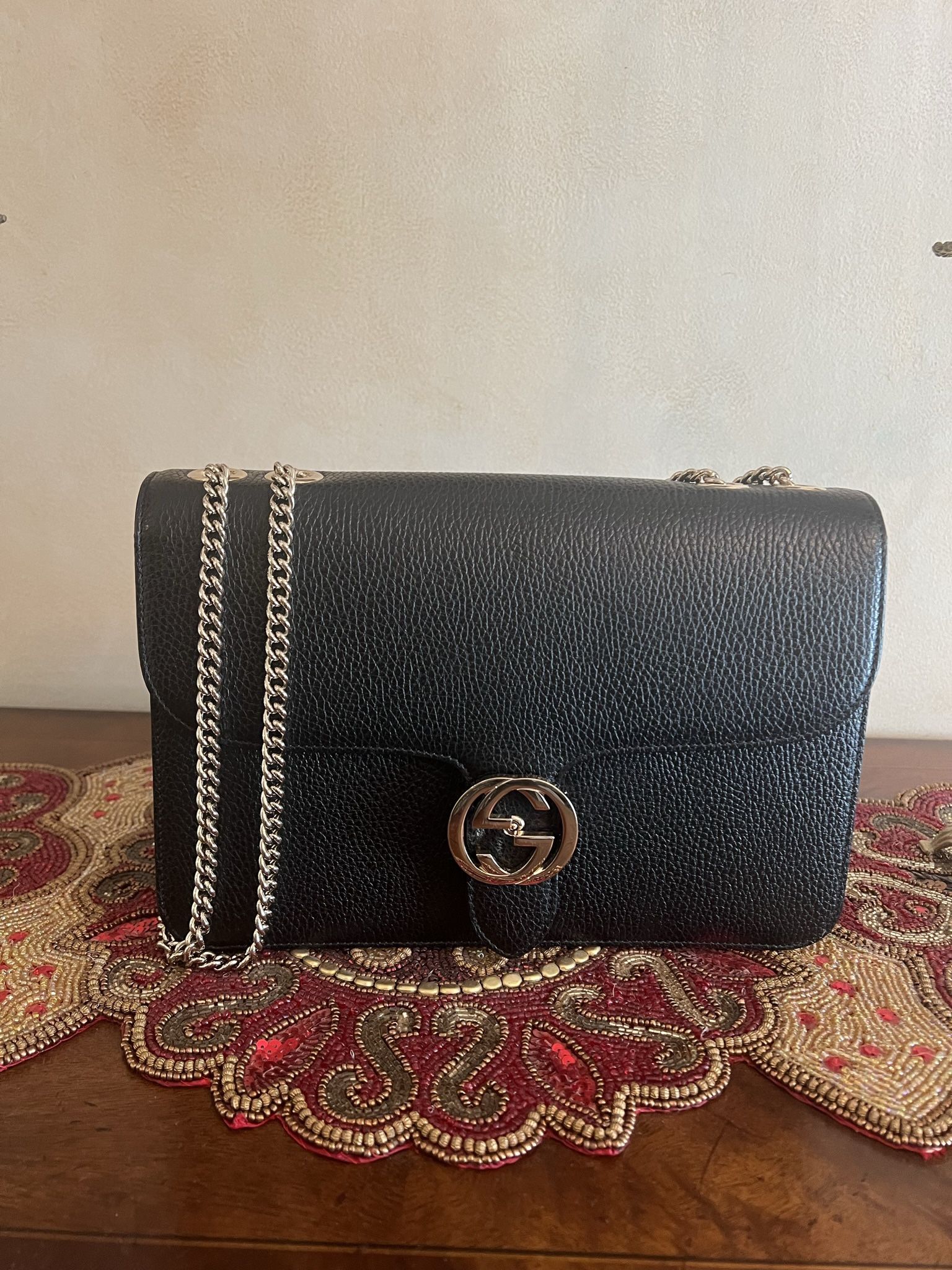 Leather Gucci Bag