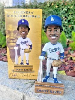 LA Dodgers Dusty Baker bobblehead