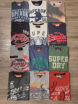 Men's Superdry t-shirts (L) 12 for $80 Firm (Placentia)