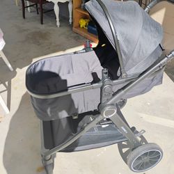 Journey X 2-in-1 Baby Stroller With Bassinet