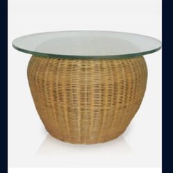 Bamboo Table Top Glass 