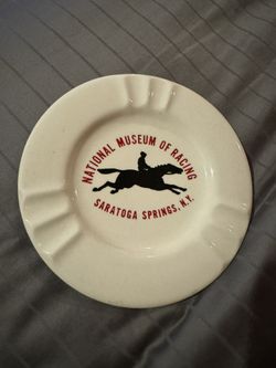 Vintage Saratoga Springs Ashtray 