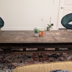 Vintage Solid Wood Coffee Table