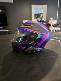 Motorcycle Helmet with Bluetooth
