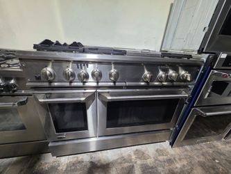 48" GE MONOGRAM DUAL FUEL RANGE STAINLESS STEEL