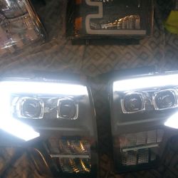 Projection Headlights For 2009 -2014 Ford F-150 