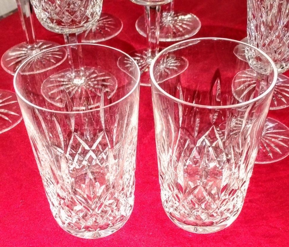 Vintage 1950s Waterford Crystal 2- Tumbler