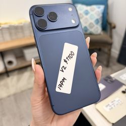 iPhone 17 Pro Max Verizon Only 256Gb 